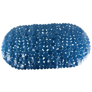 Alfombra Antideslizante Para Baño Color Navy Blue /Cod. 218-Ycl3350-49