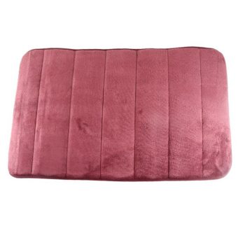 Alfombra Absorbente Para Baño Color Wine Red /Cod. 218-Ycl3350-60