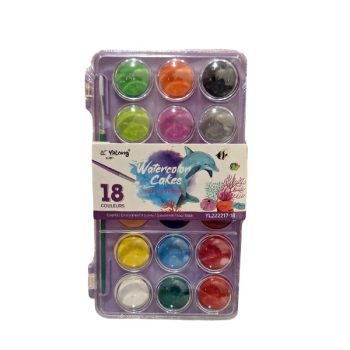 Acuarelas Pastel De 18 Tonos /Cod. 222-Yl222217-18