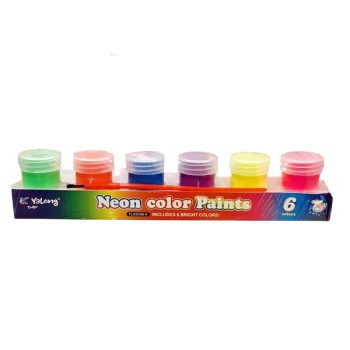 Acuarelas Neon DE 6 Colores /cod. 222-yl83098-6