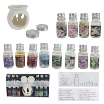 Set De Fragancias Con Difusor De Ceramica /Cod. 224-Axw032