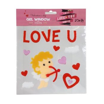 Sticker Cupido Love U 20X25Cm /Cod. 786-2025-23071