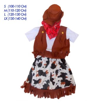 Traje Vaquera /Cod. 160-6067Tva