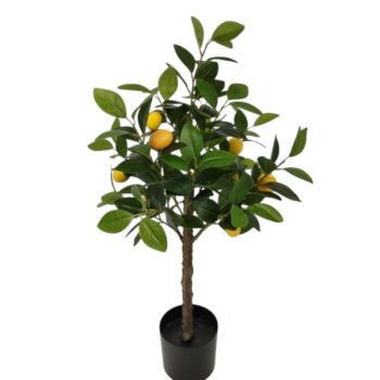 Arbol Artificial Frutal Tipo Limonero Color Green Con Frutos Amarillos 70Cm /Cod. 200-925925-25