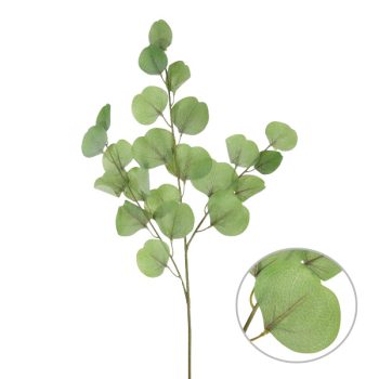 Follaje Artificial Eucalipto Decorativo Hoja Redonda Ramas Green /Cod. 200-Xf70182-13