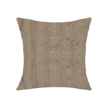 Cobertor Almohadon Natural Con Textura De Tejido /Cod. 201-9572554-00