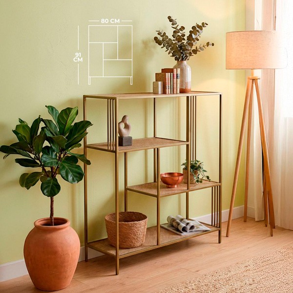 Mueble Rectangular 4 Niveles 80*30*91.5Hcm /Cod. 217-91219