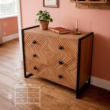 Mueble 6 Gavetas 80*35.5*64hcm /cod. 217-91232