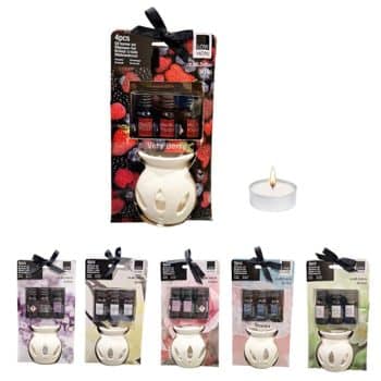 Set De Fragancias Con Difusor De Ceramica /Cod. 224-Axw021