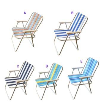 Silla DE Playa Colores Mixtos 51*38*74cm /cod. 244-dc-808kd