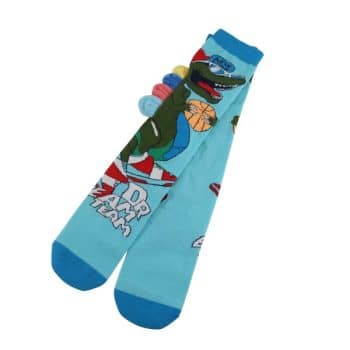 Medias dinosaurio con escamas diseño divertido