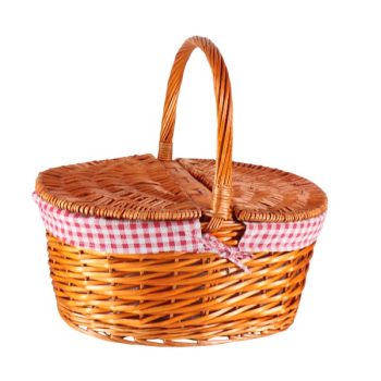 Canasta Picnic Brown 42*28*20/42cm /cod. 755-zx24606