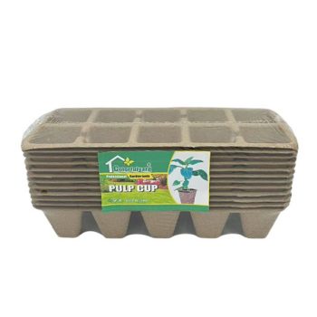 Set 12 Macetas Biodegradables 12 Hoyos /cod. 234-19246-34