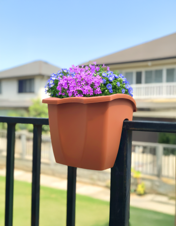 Jardinera Balcon 24X27,8X20 Cm /Cod. 307-Dcro240-Te
