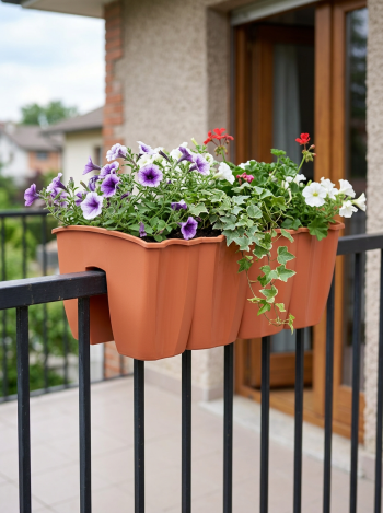 Jardinera Balcon 58,3X27,8X20 /Cod. 307-Dcro600-Te