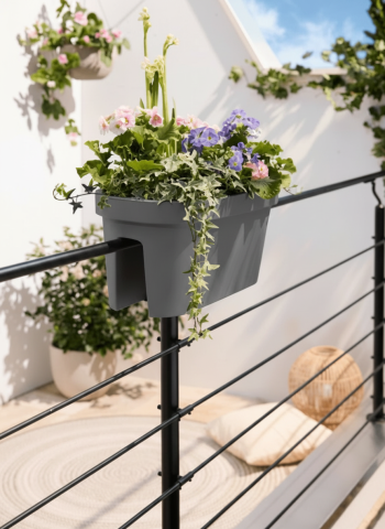 Maceta Balcon Ovalada 39,6,5X2 /Cod. 307-Dlofr400-80