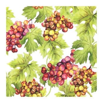 Paquete Servilletas 20U 33X33Cm Uvas /Cod. 192-195232