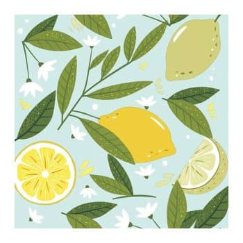 Paquete Servilletas Limones /Cod. 192-198134