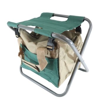 Silla Plegable DE Jardin Con Bolsa Para Herramientas /cod. 234-my25-17