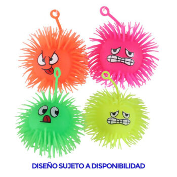 Bola Con Carita Colores Mixtos 76G /Cod. 223-20982506-10