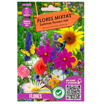 Semillas De Flores Mixtas Silvestres # 4878 /Cod. 23-4878