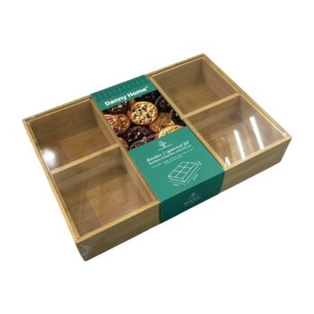 Caja DE Snacks 33,5x23x6cm Unidad:pcs Bambú + PS /cod. 799-2501-11
