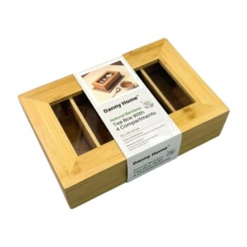 Caja DE Té Unidad:pcs 30*20*8cm Bambú /cod. 799-2501-140