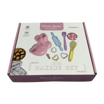 Mini Set DE Horneado DE 8 Piezas Conejo, Unidad: Set 24*14*5cm Pp+silicona /cod. 799-2501-26