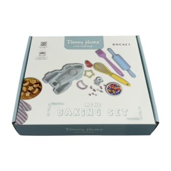 Mini Set DE Horneado DE 8 Piezas Cohete, Unidad: Set 24*14*5cm Pp+silicona /cod. 799-2501-27