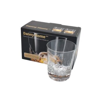 Juego DE Vasos DE Cristal 2 Piezas/caja DE Color Unidad: Piezas 8*7,5*h9,8cm /cod. 799-ky-051