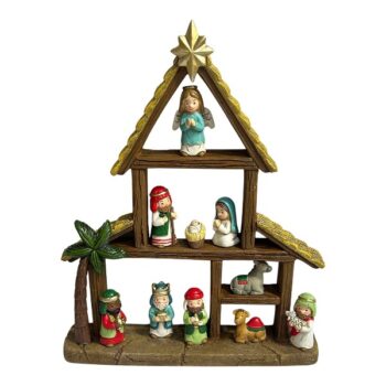 Pasito En Casa Poliresina 17,5X3,7X21,5Cm /COD. 105-YHW25101