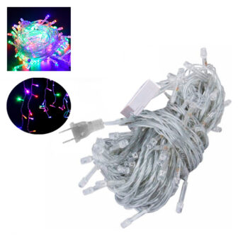 SERIE 128 LUCES LED CASCADA MIX COLOR