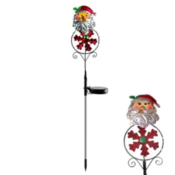 Estaca Solar Metal 70cm 8 -10horas Santa /cod. 123-238059