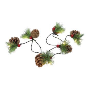 Guirnalda 10 Bellotas Con Luz Led 1,5m DE Bateria Warm White /cod. 123-2647-18