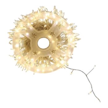 GUIRNLADA 300 LUCES LED 10METROS CON 8 FUNCIONES WARM WHITE