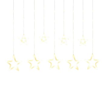 Guirnalda Estrellas 130luces Led 63cm Y 95cm Con 8 Funciones Warm White /cod. 123-266-18