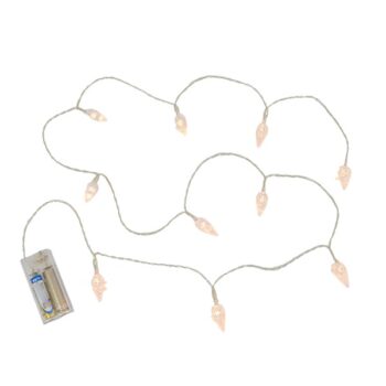 Guirnalda 10 Bellotas Luz Led Bateria Warm White /cod. 123-bello-18