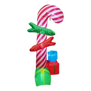INFLABLE MELCOCHA LUZ LED 60X60X180CM