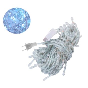 SERIE DE 100 LUCES LED BLANCO CON CONECTOR