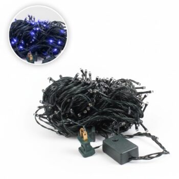 SERIE DE 300 LUCES LED BLANCA CON CONECTOR CABLE VERDE