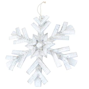 Copo Nieve Madera Colgante /cod. 125-5864l