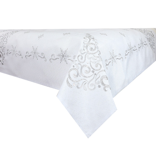 Mantel Cuadrado Blanco Bordado /cod. 139-2119mc36