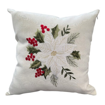 COBERTOR ALMOHADON 45X45CM IVORY WHITE PASTORAS