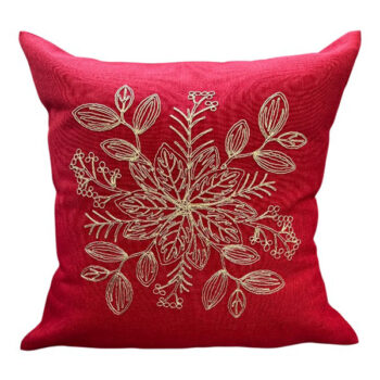 COBERTOR ALMOHADON 45X45CM RED PASTORAS GOLD