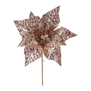 Pastora Tela Y Glitter Mediana D:27cm Rose Gold /cod. 145-223443s-rg