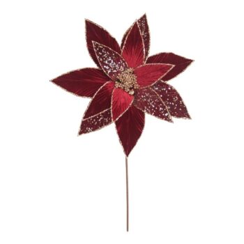 Pastora Dia:38Cm Burgundy 70%Velvet
  20%Glitter
  10%Wire /COD. 145-57538L-38