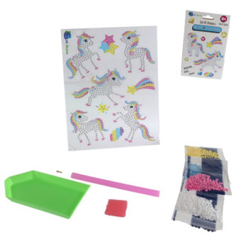SET MANUALIDADES DIMENTES UNICORNIO 13X17,5CM /COD. 159-SYBCD29285