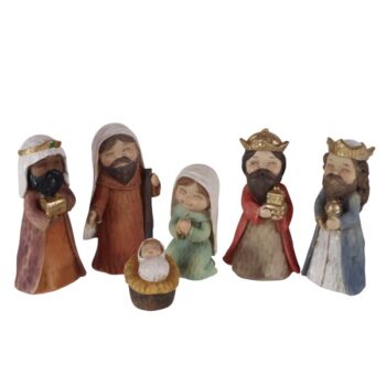 PASITO 6 PCS POLYRESINA 10CM