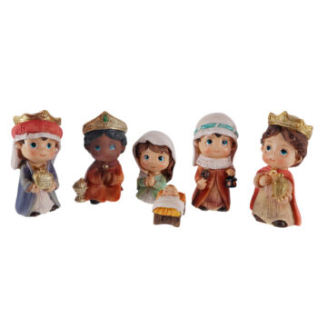PASITO 6 PCS POLYRESINA 7,5CM