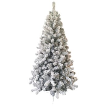 ARBOL NAVIDEÑO CON NEVE 180CM 546 TIPS